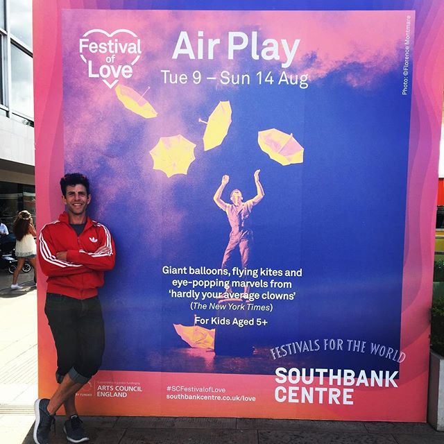 Ready to fly. Royal Festival Hall at Southbank Centre.