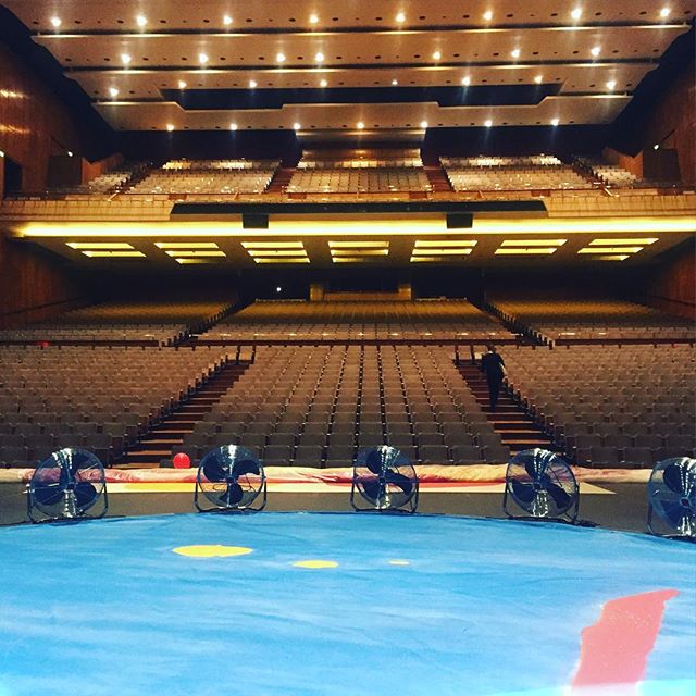 Last two shows today. Royal Festival Hall. London.